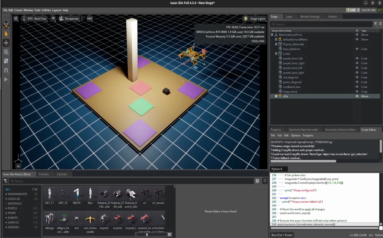 Drone Simulation with Cesium & Isaac Sim thumbnail